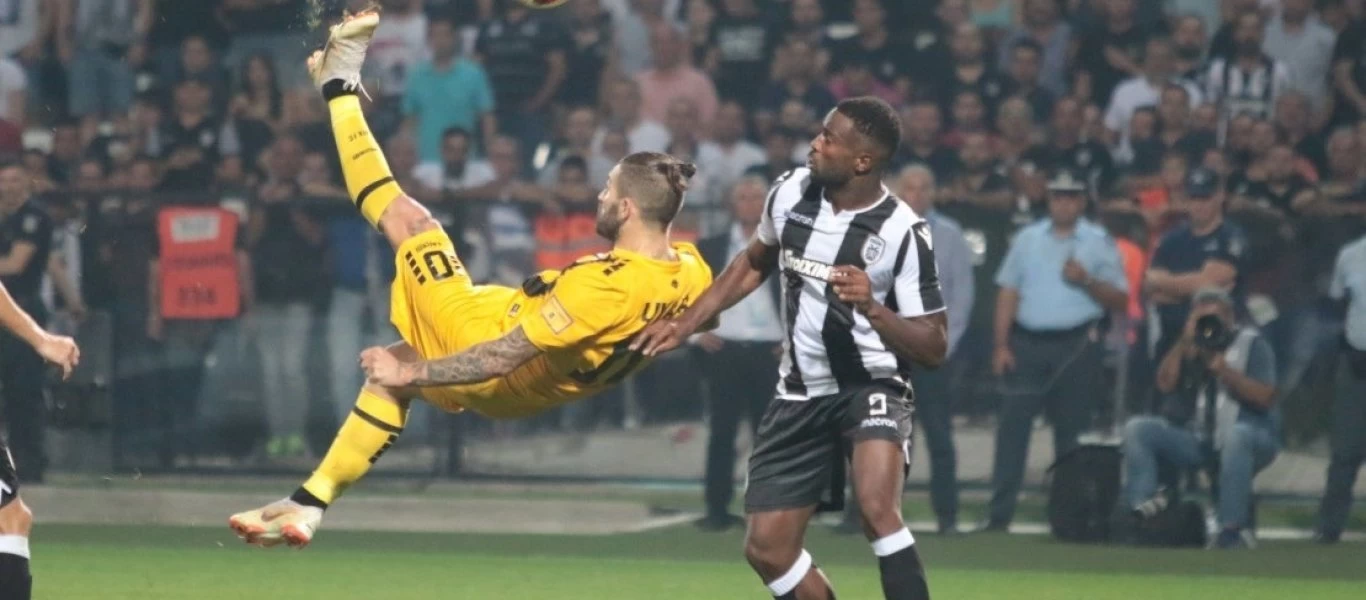 ΠΑΟΚ-ΑΕΚ: 1-0 - Άνοιξε το σκορ ο «Δικέφαλος» του Βορρά και το κράτησε μέχρι... τέλους